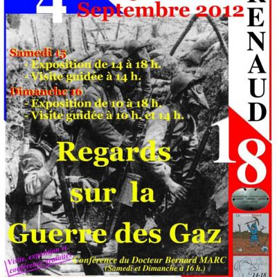 REGARDS SUR LA GUERRE DES GAZ 15 & 16 SEPTEMBRE 2012
